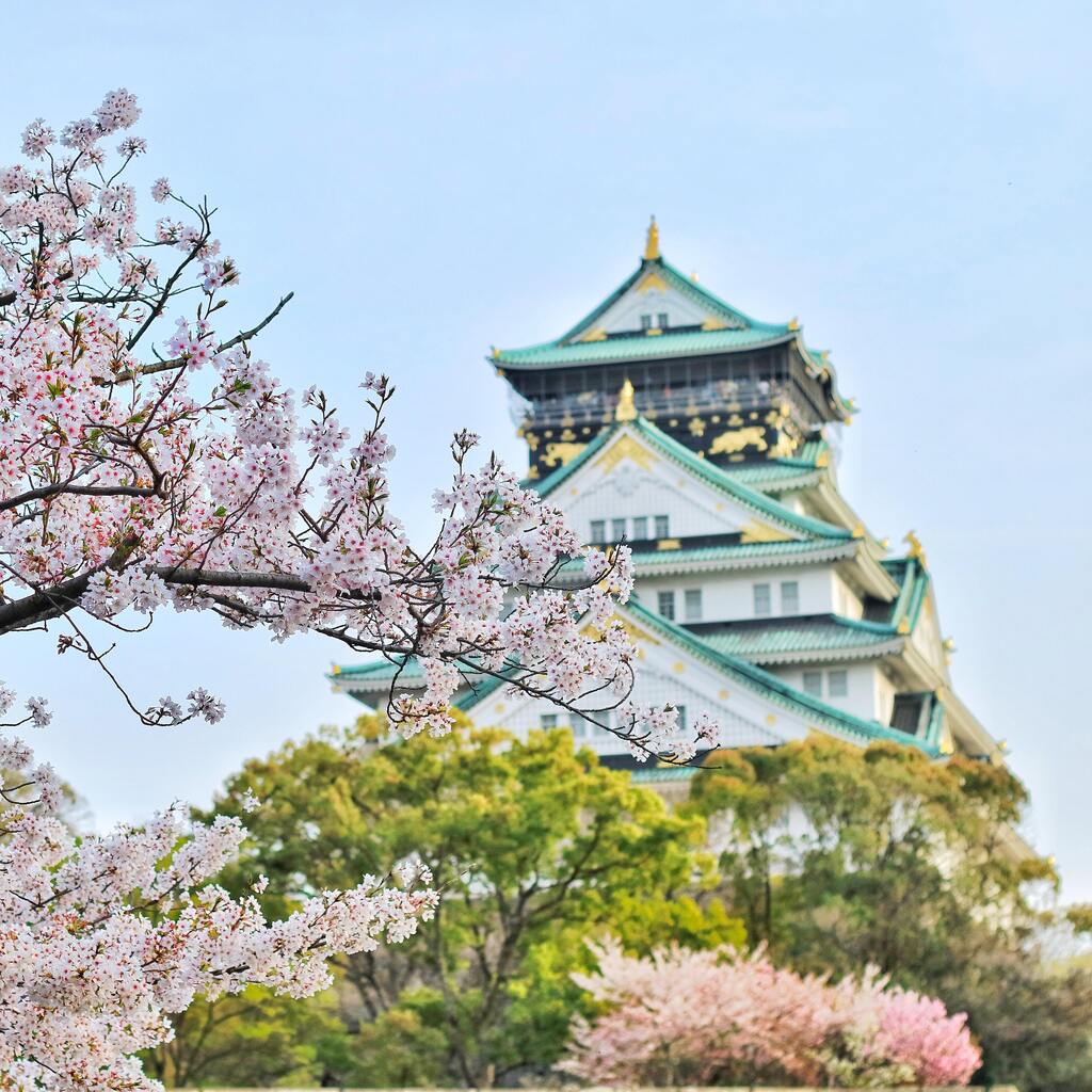 Osaka-castle-Japon