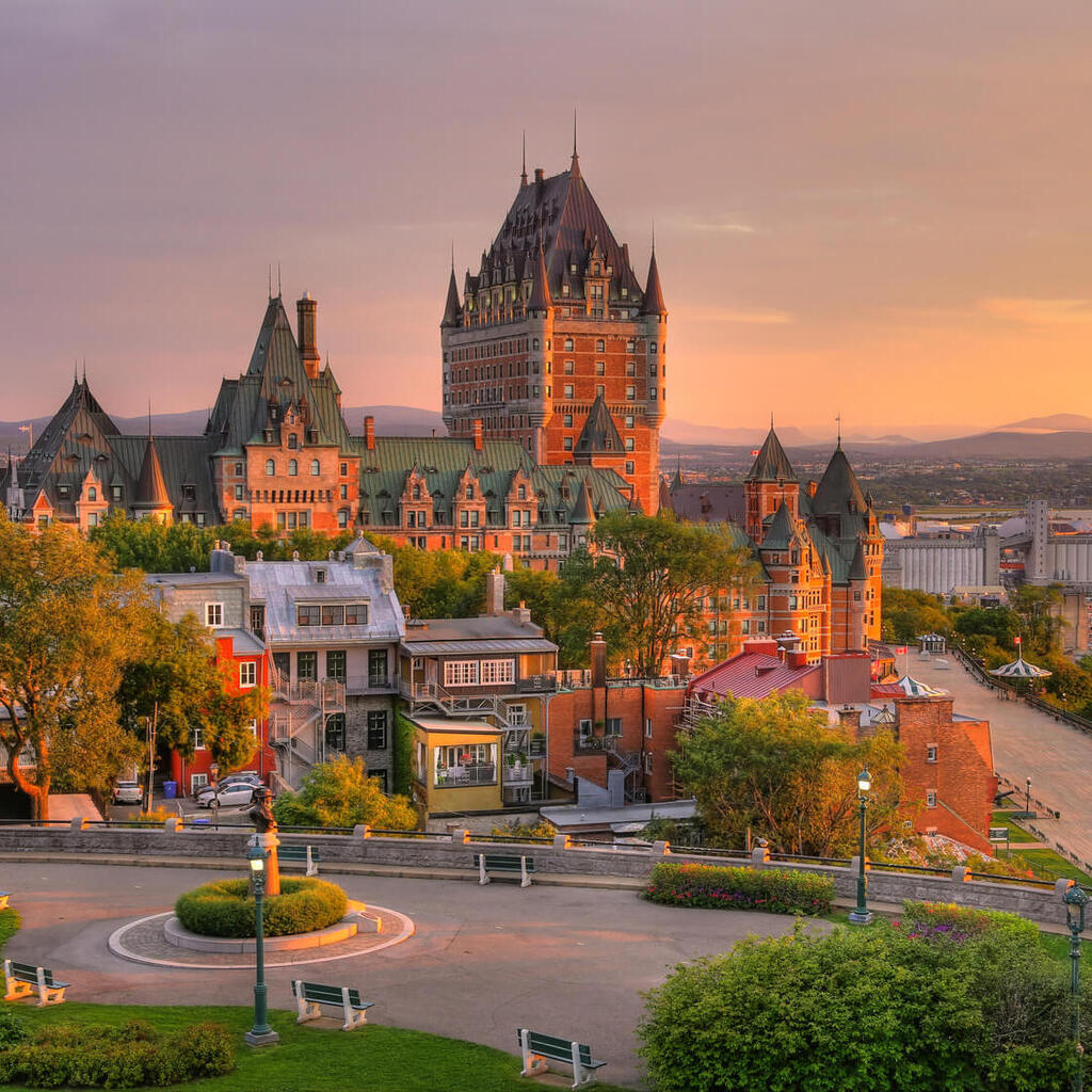 Québec-château-Frontenac-Canada